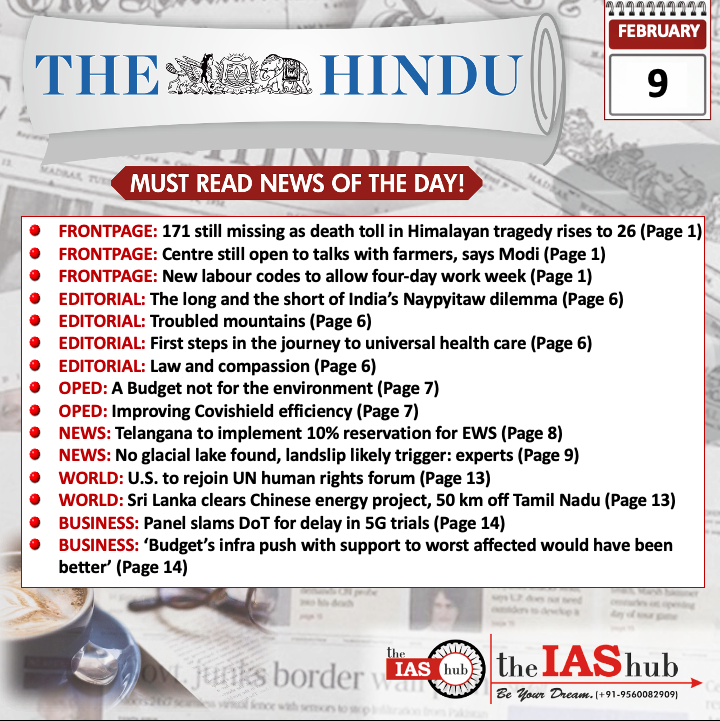 The Hindu_Headlines_09_Feb_theIAShub