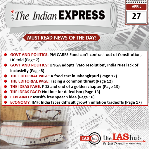 27 April Indian Express