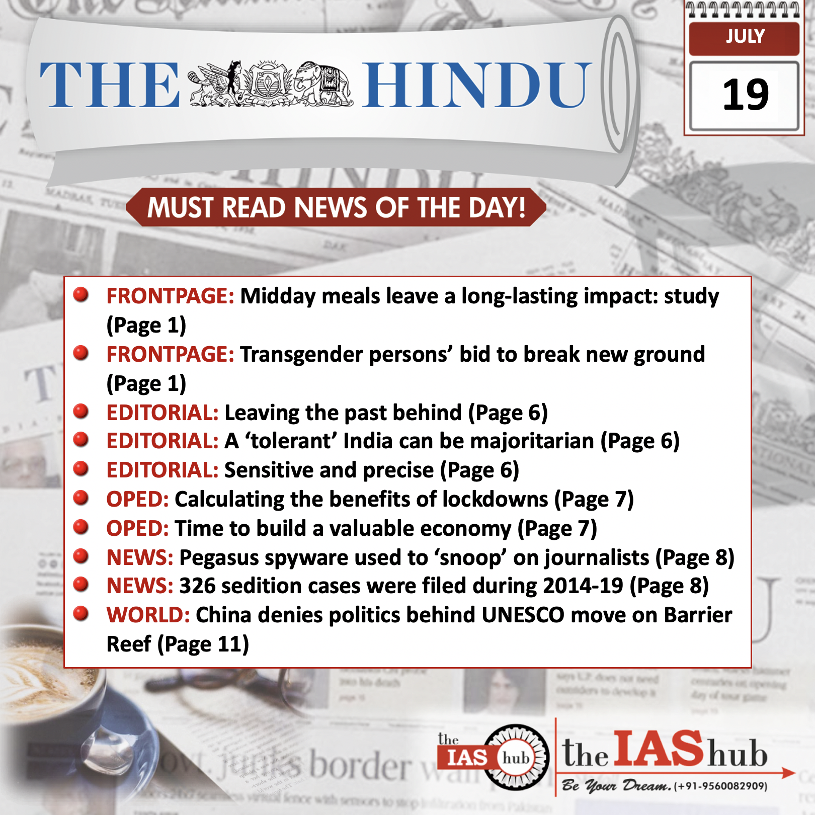 TH-Headlines-19 July-theIAShub