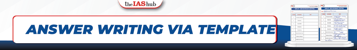 Answer Writing via Template Banner