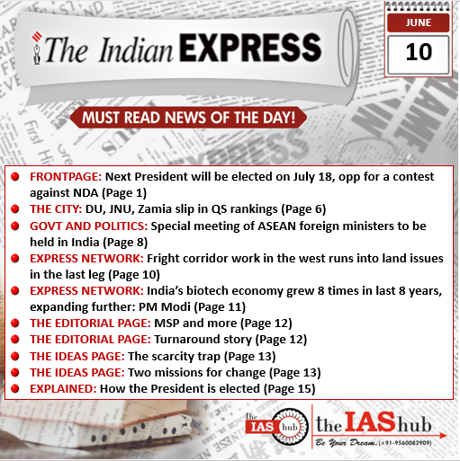 Indian Express 10 June