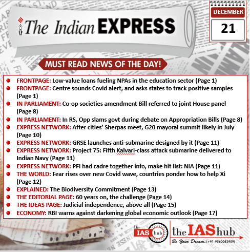 IE_21st Dec_Daily Headlines