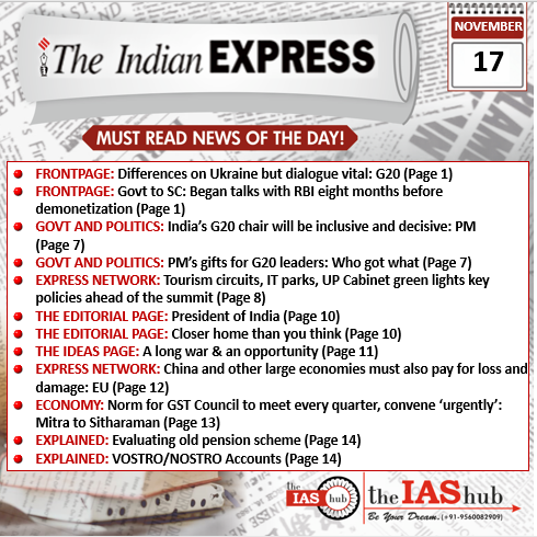 IE_17th Nov_Daily Headlines