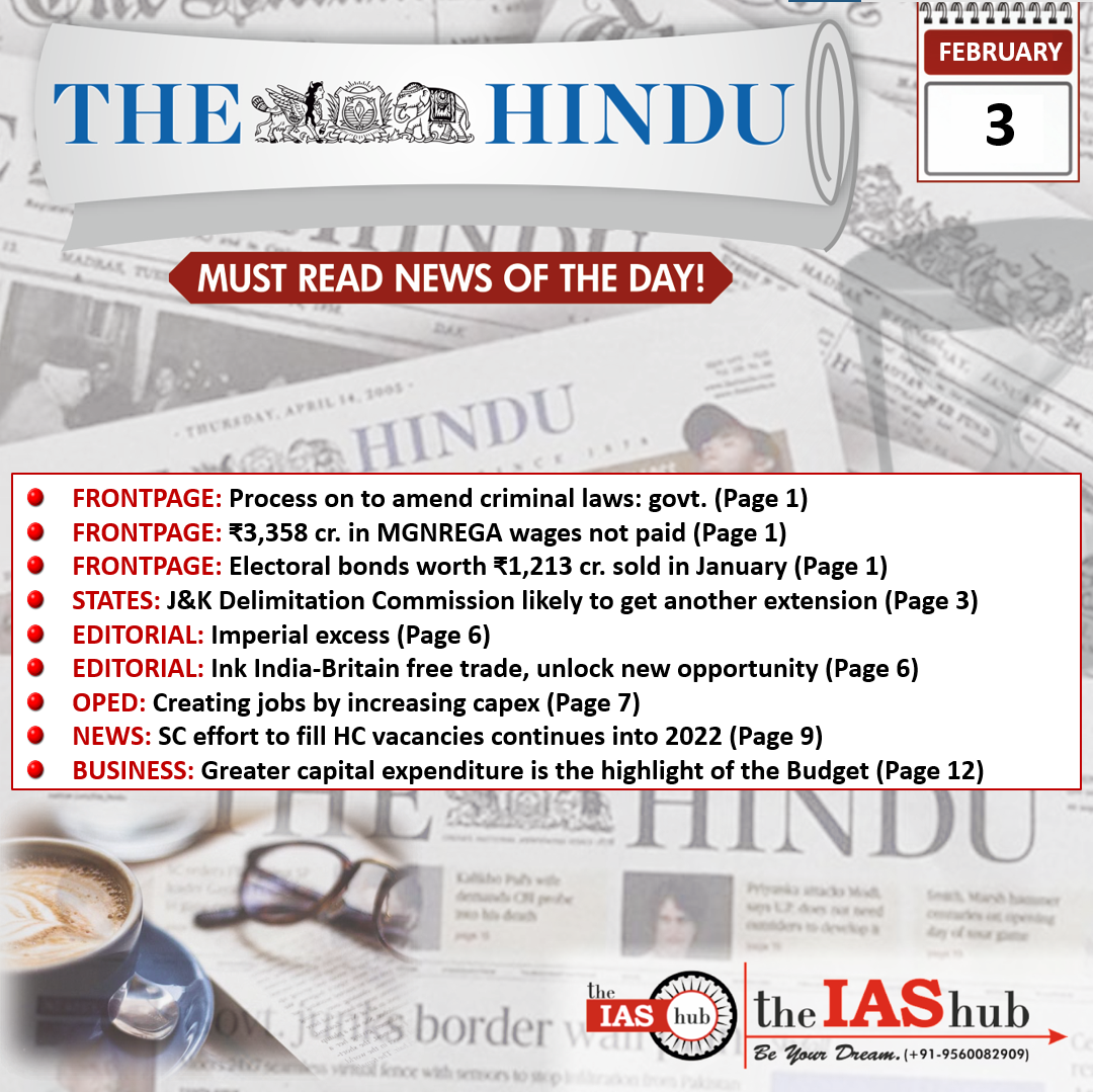 The Hindu 3 Feb