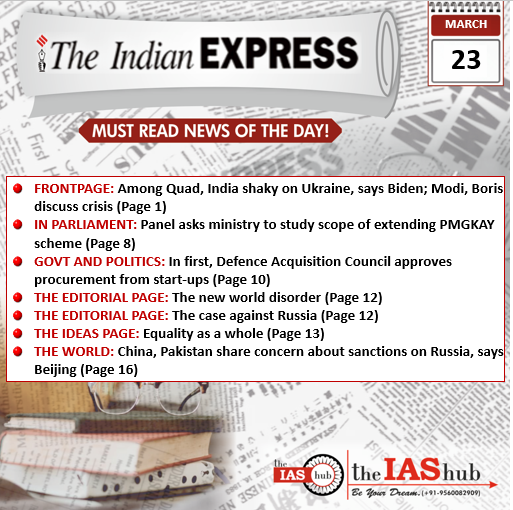 Indian Express 23 March