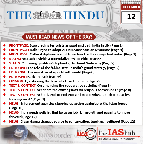 TH_12th Dec_Daily Headlines