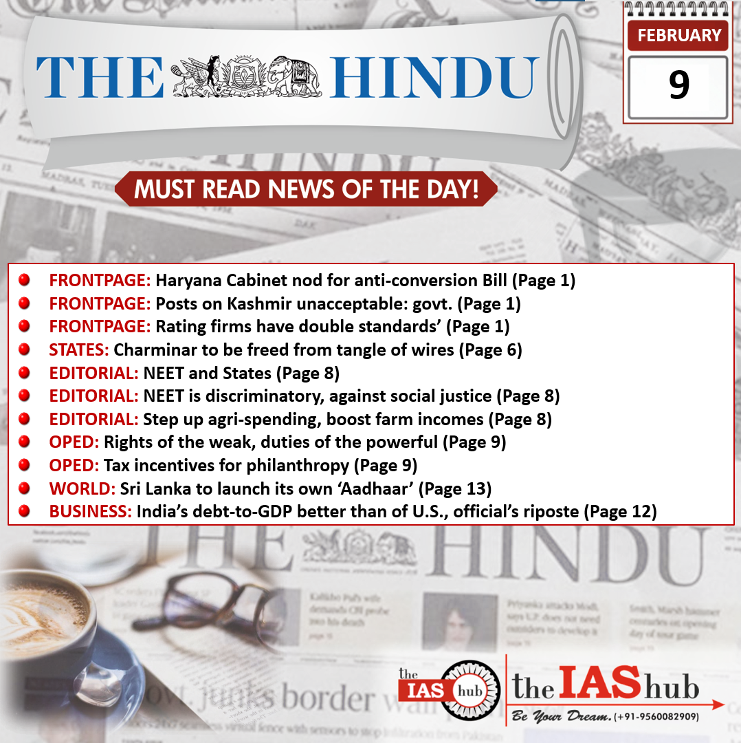 The Hindu 8th Feb