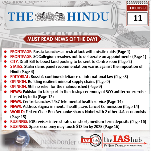 IE_11th Oct_Daily Headlines