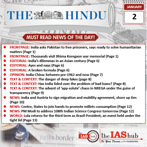 TH_2 Jan_Daily Headlines