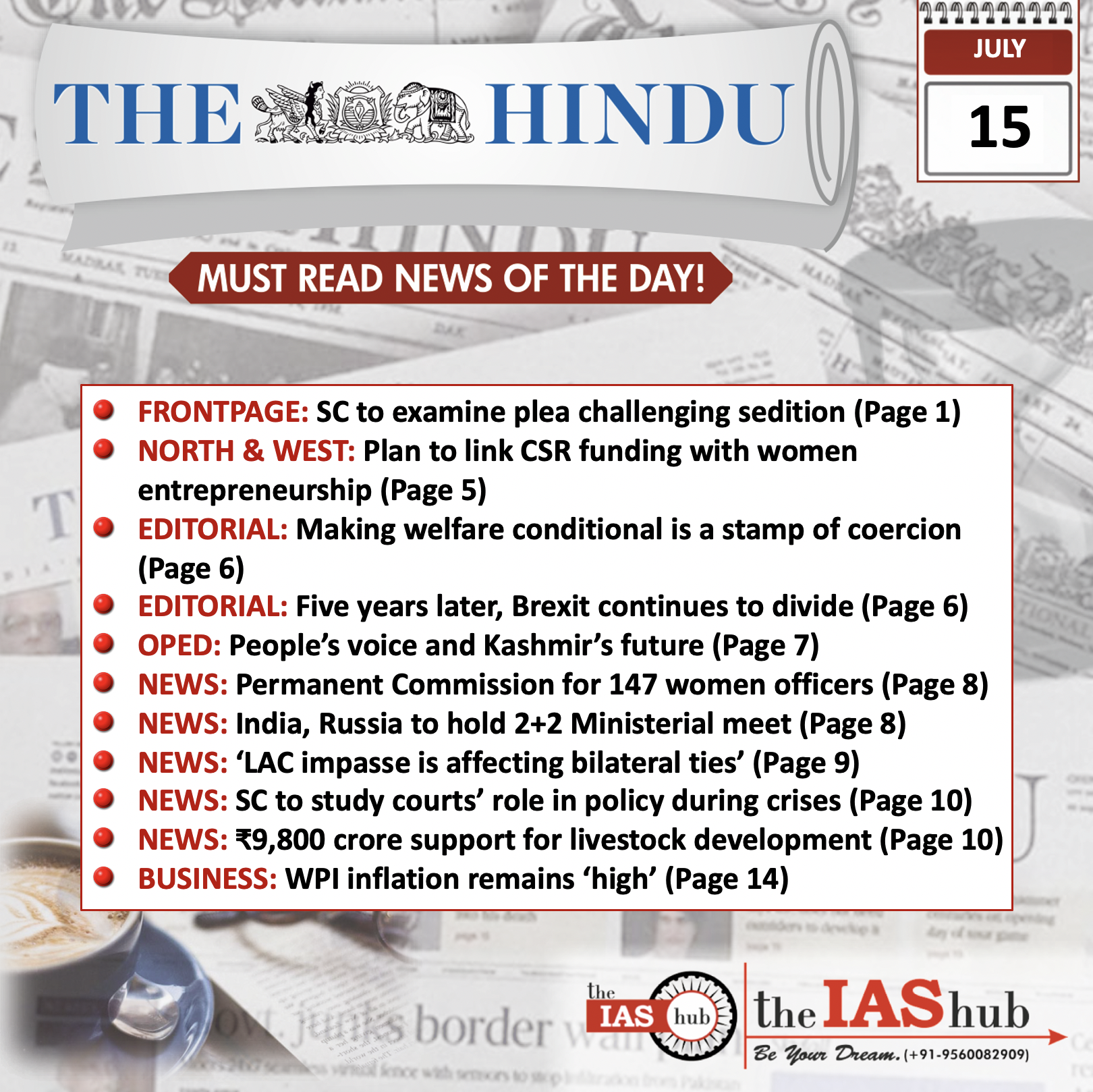 TH-Headlines-15 July-theIAShub