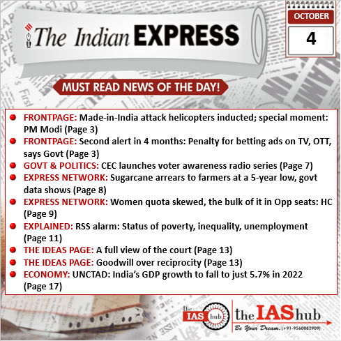 IE_4th Oct_Daily Headlines