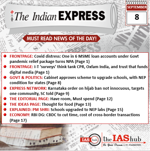 IE_8th Sept_Daily Headlines