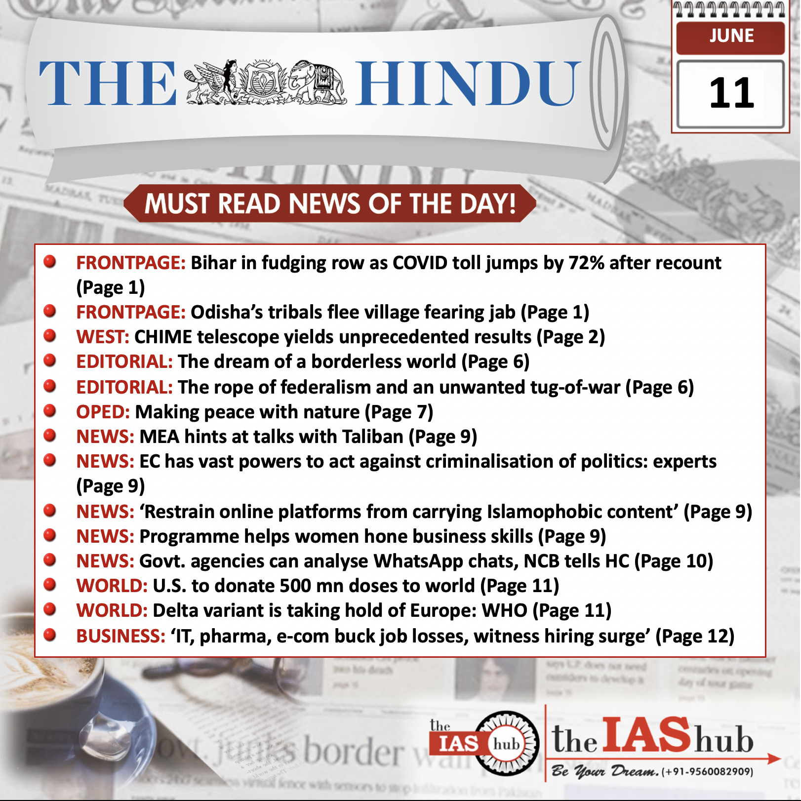 TH_Headlines _11 Jun_theIAShub