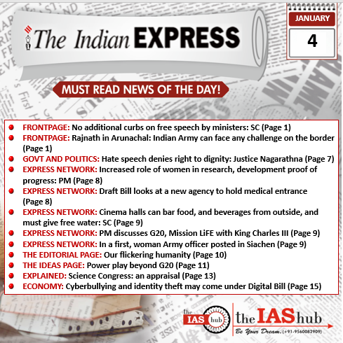 IE_4 Jan_Daily Headlines