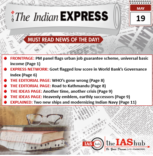 Indian Express 19 May