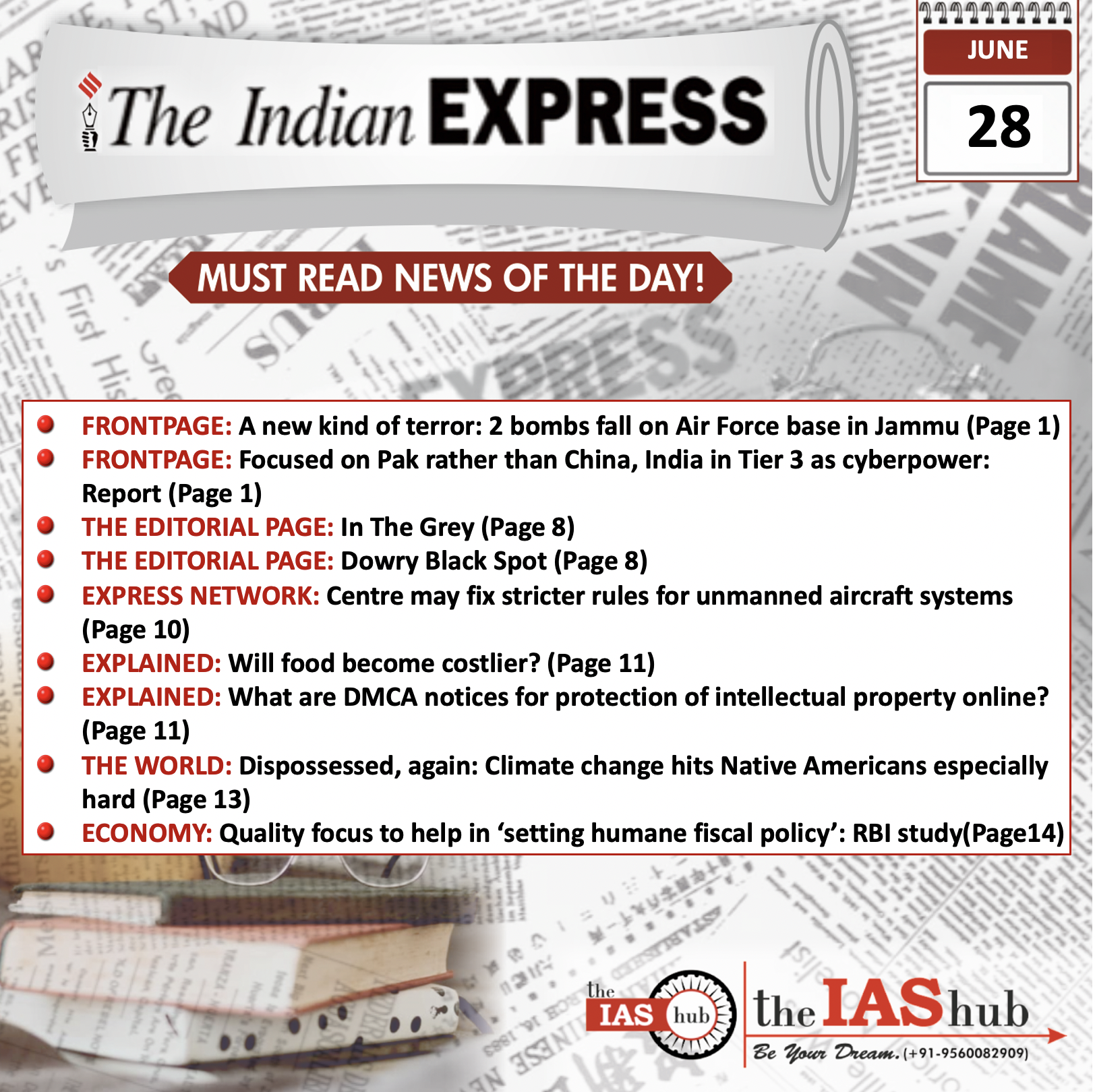 IE_HEadlines_28 Jun_theIAShub