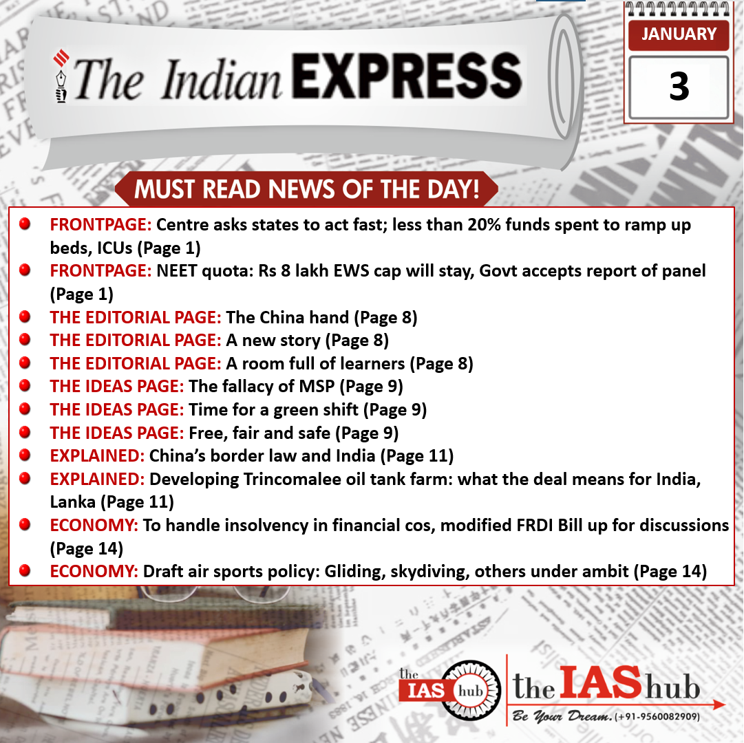 Indian Express 3 jan