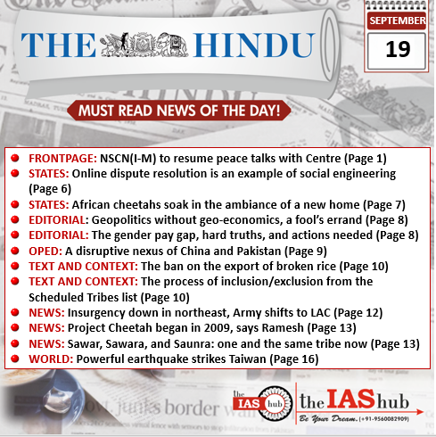 TH_19th Sept_Daily Headlines