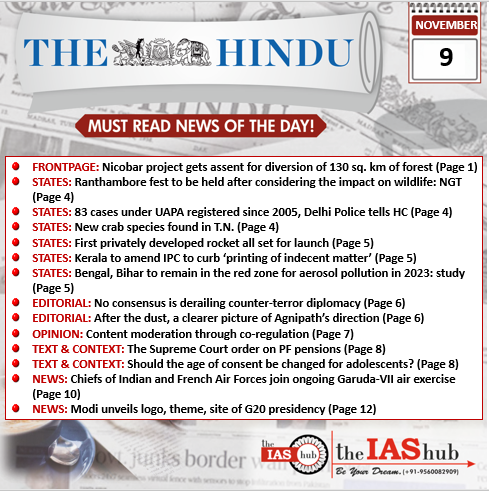TH_9th Nov_Daily Headlines