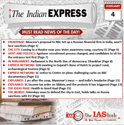 IE_4th February_Daily Headlines