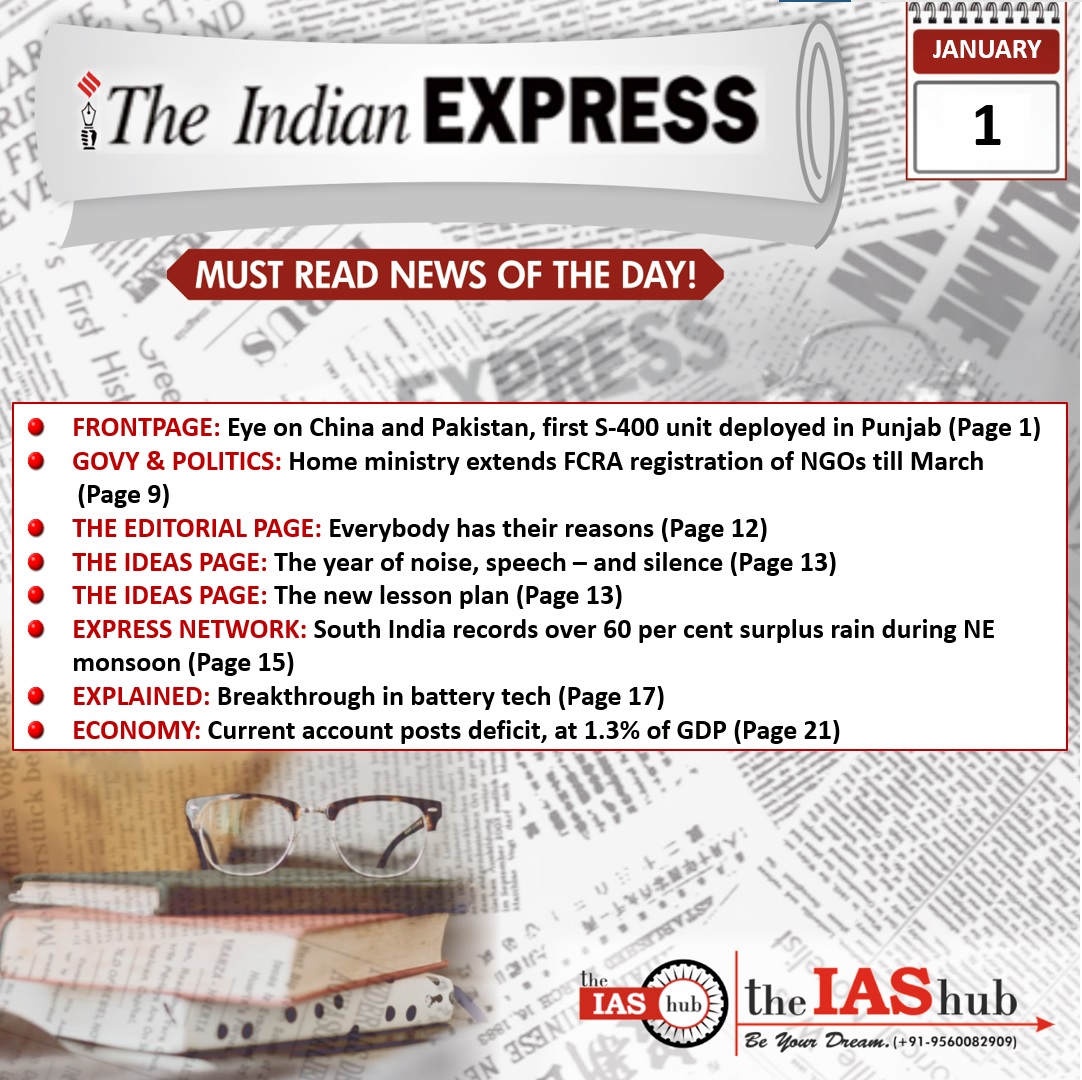 Indian Express 1 Jan