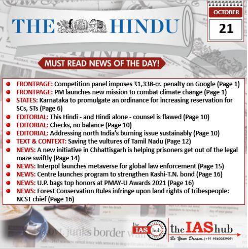 TH_21st Oct_Daily Headlines