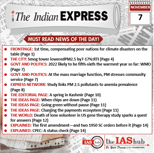 IE_7th Nov_Daily Headlines