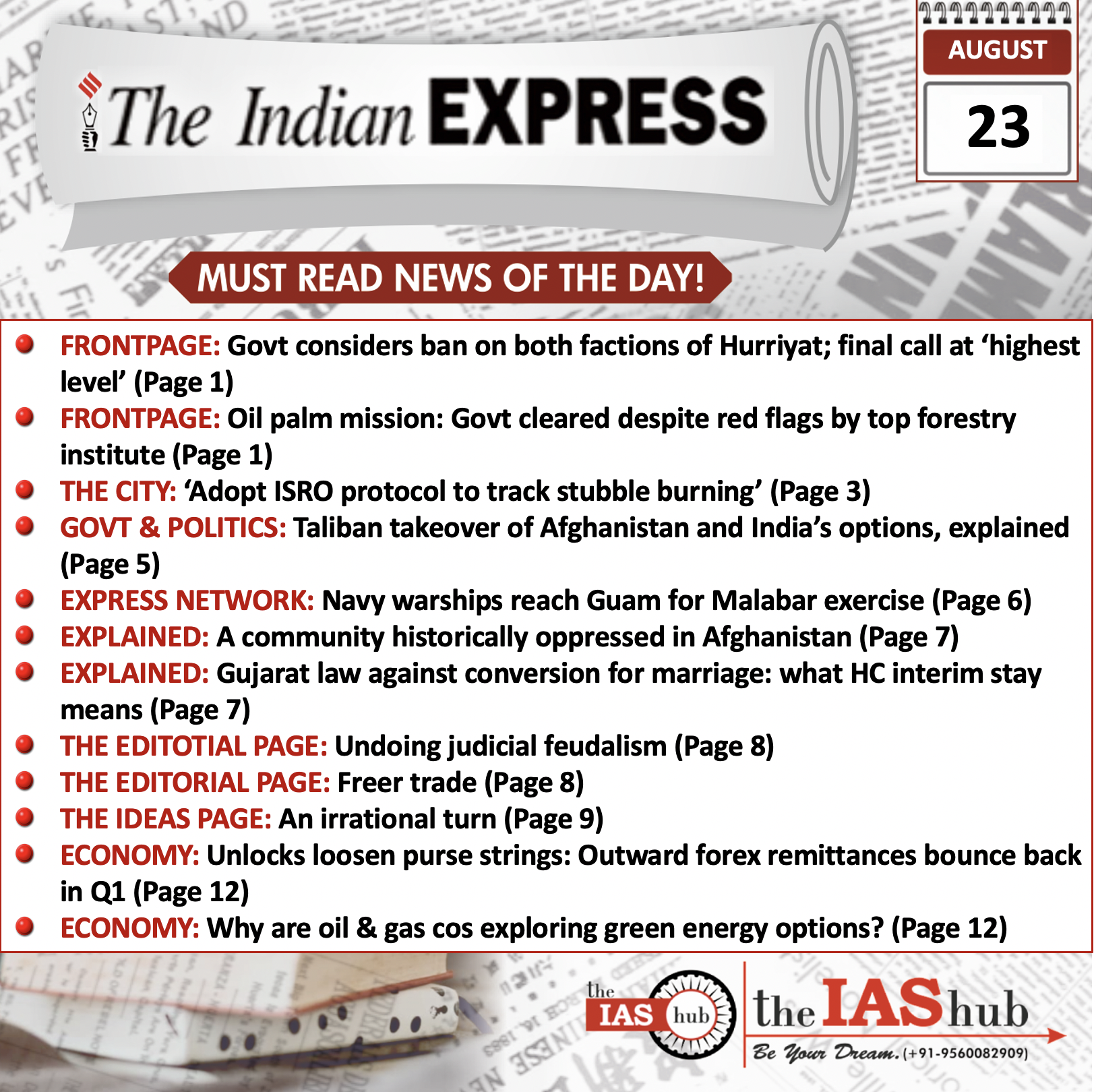 IE-Headlines-23 Aug-theIAShub