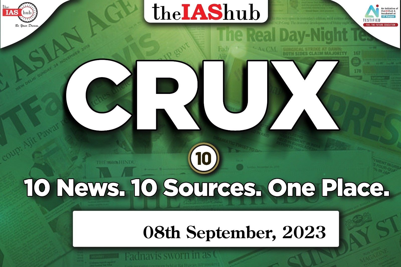 8th SEPTEMBER CRUX10 theIAShub