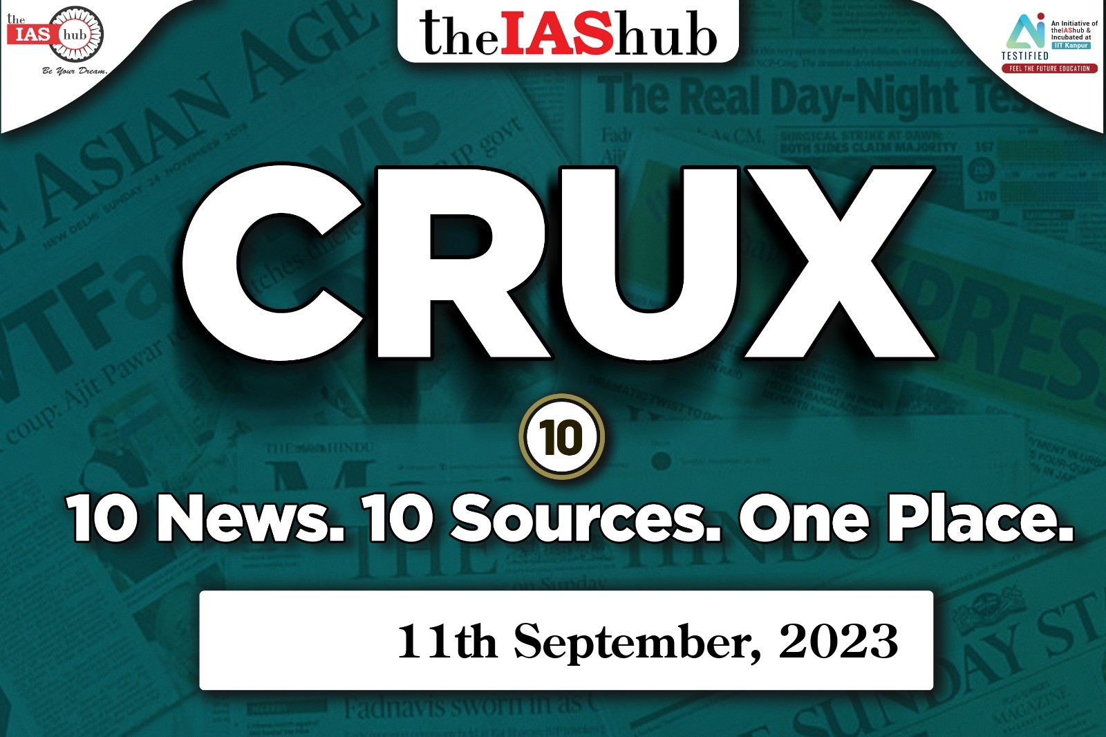 11th SEPTEMBER CRUX10 theIAShub