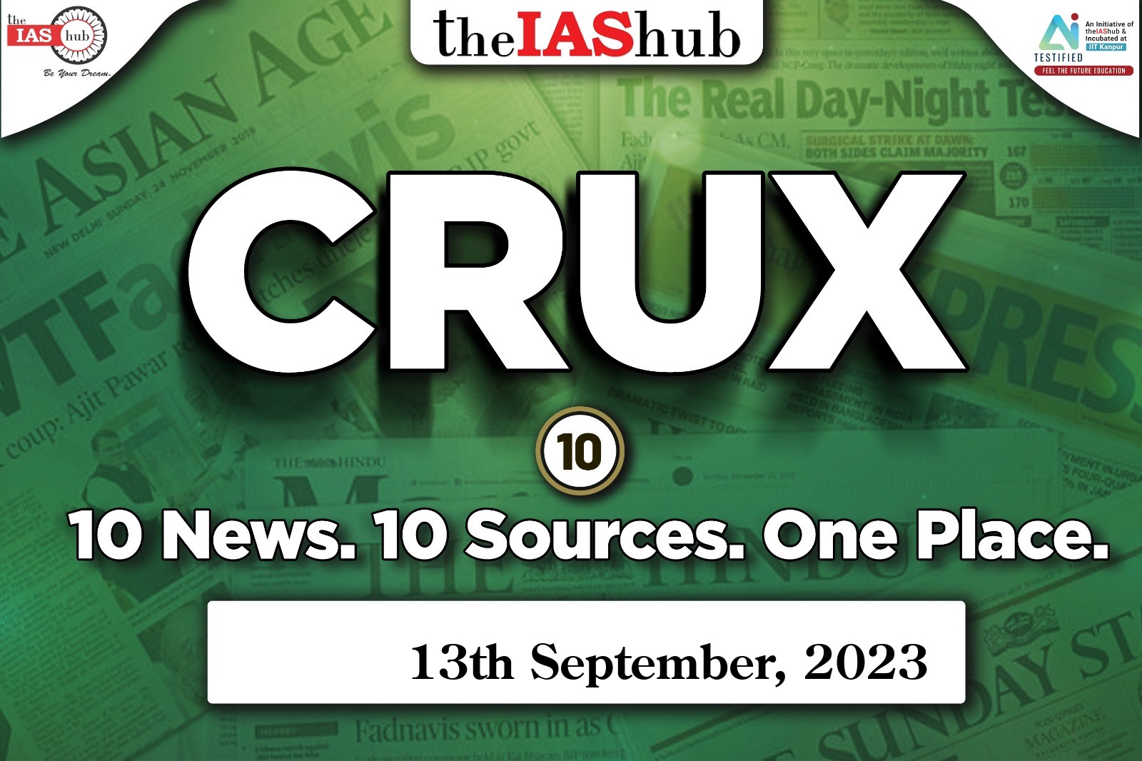 13th SEPTEMBER CRUX10 theIAShub