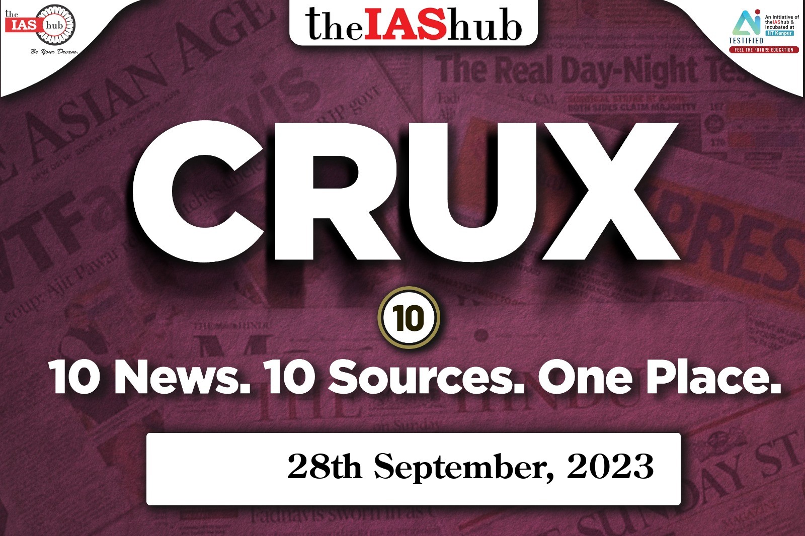 28th SEPTEMBER CRUX10 theIAShub