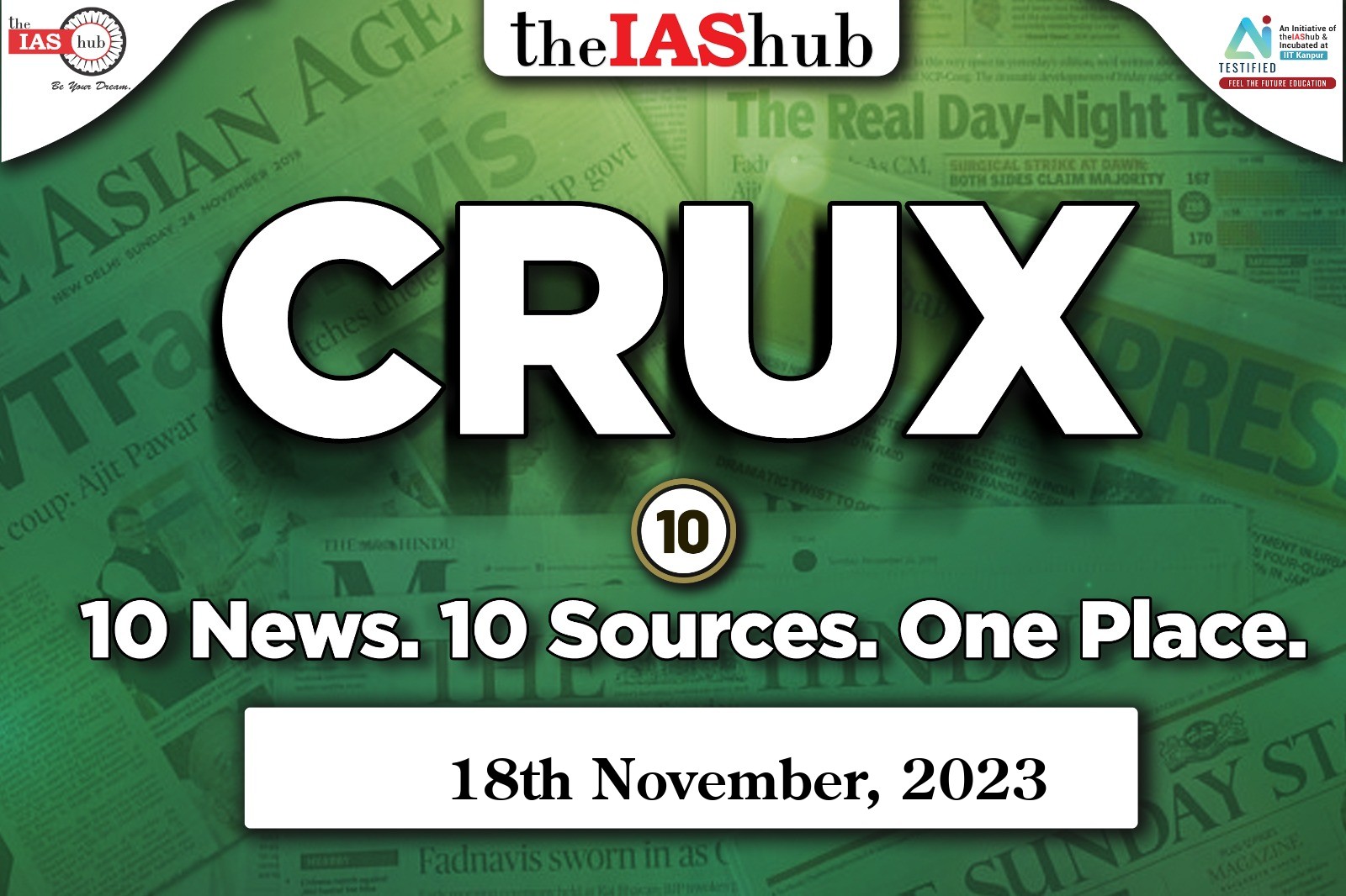 18th NOVEMBER CRUX10 theIAShub
