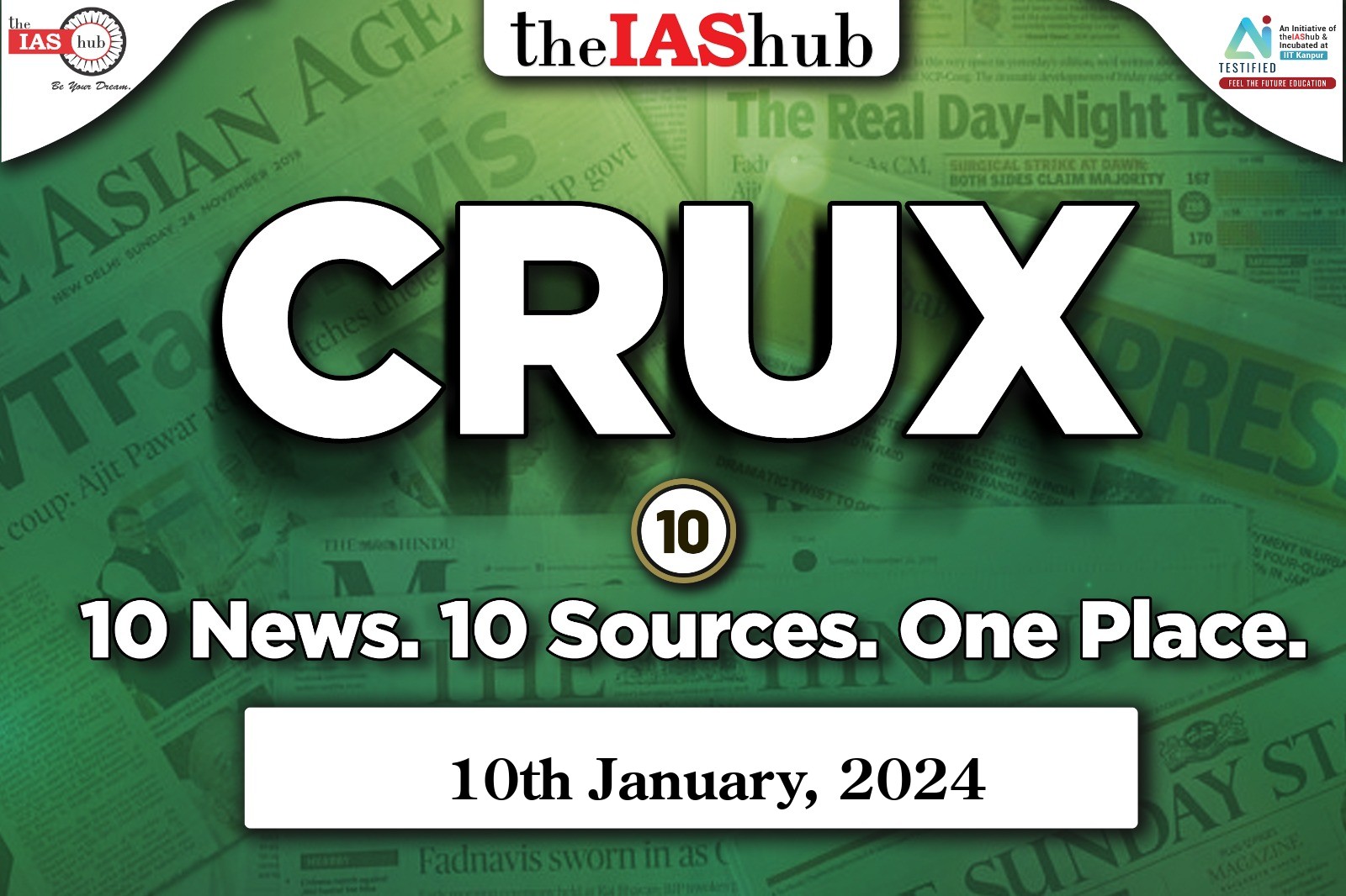 10TH JANUARY CRUX10 theIAShub