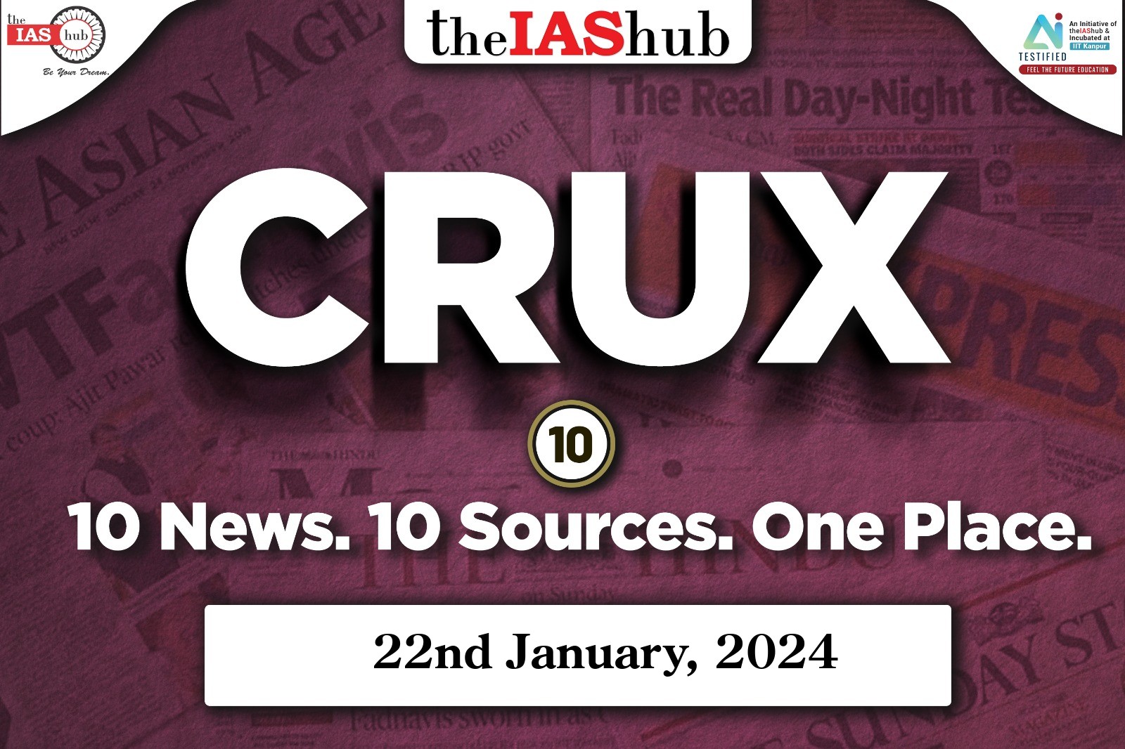 22TH JANUARY CRUX10 theIAShub