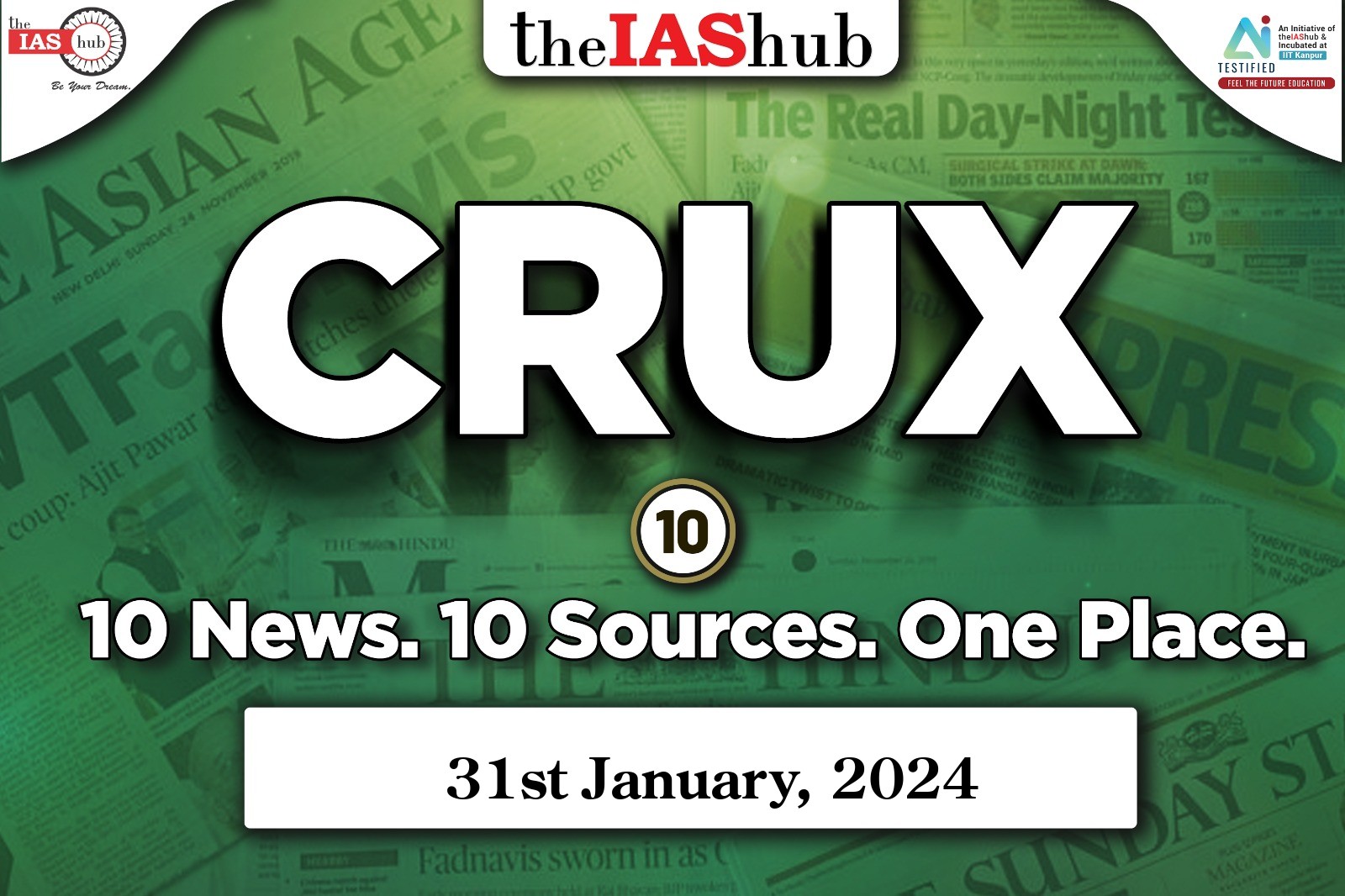 31st JANUARY CRUX10 theIAShub	