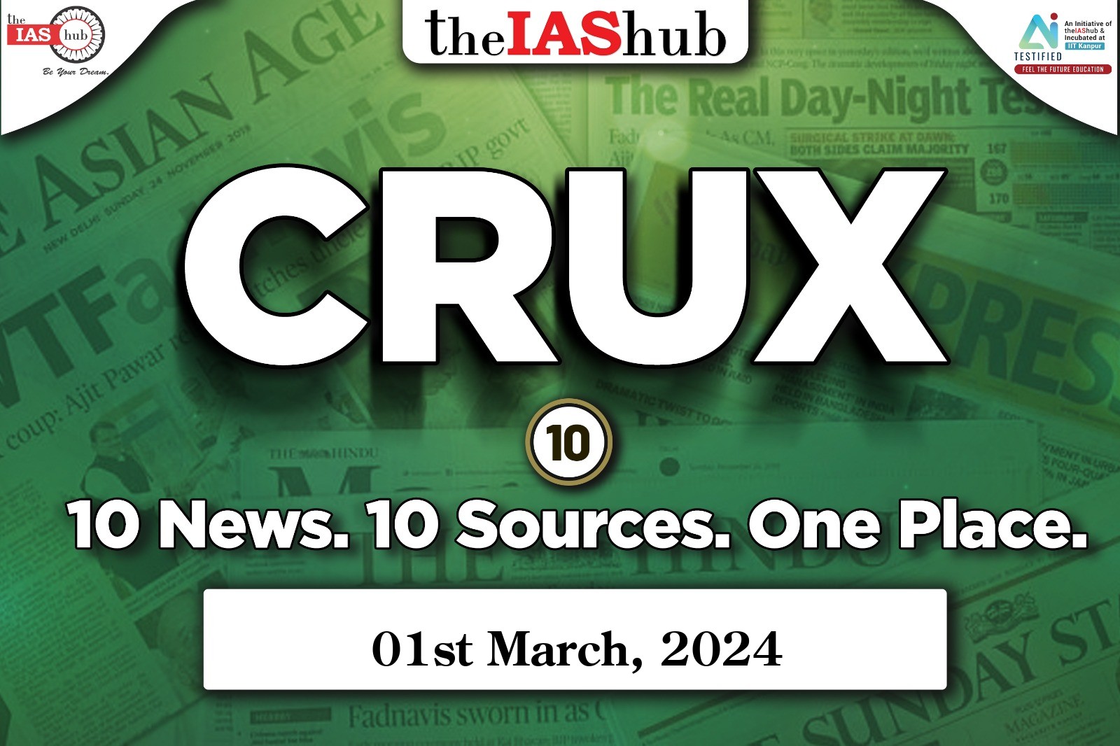 1ST MARCH CRUX10 theIAShub	