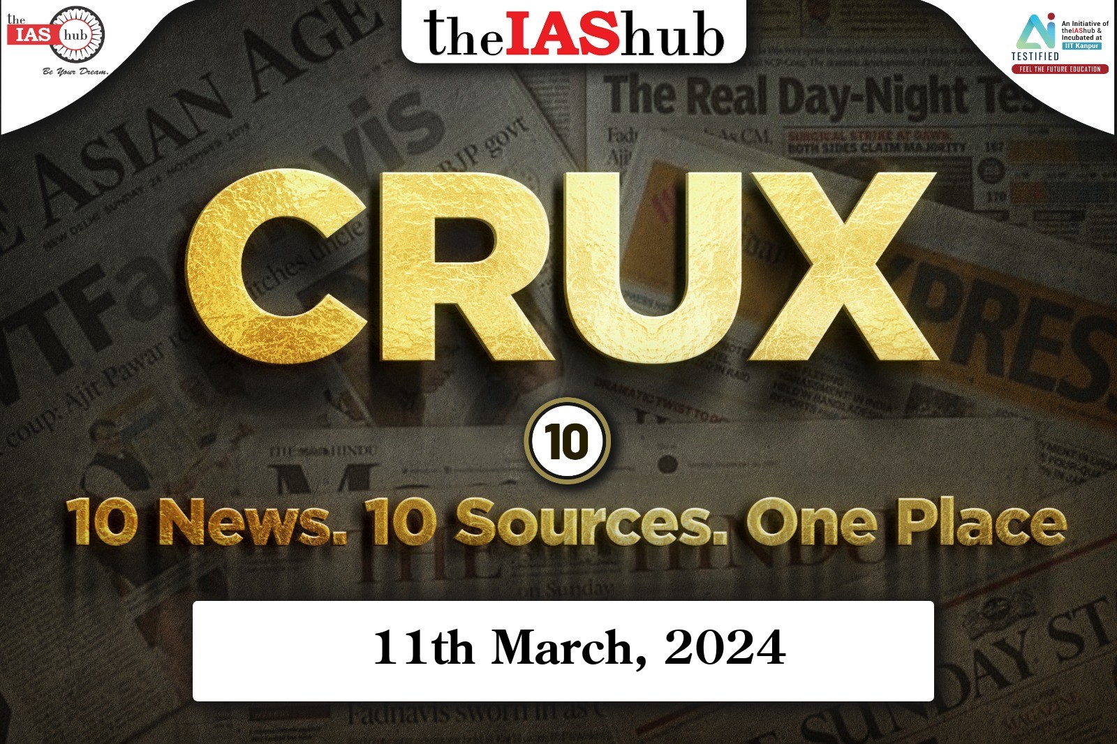 11TH MARCH CRUX10 theIAShub	