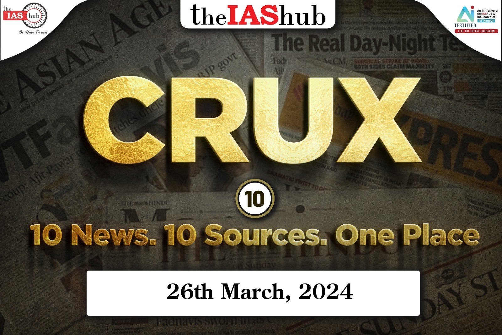 26TH MARCH CRUX10 theIAShub	