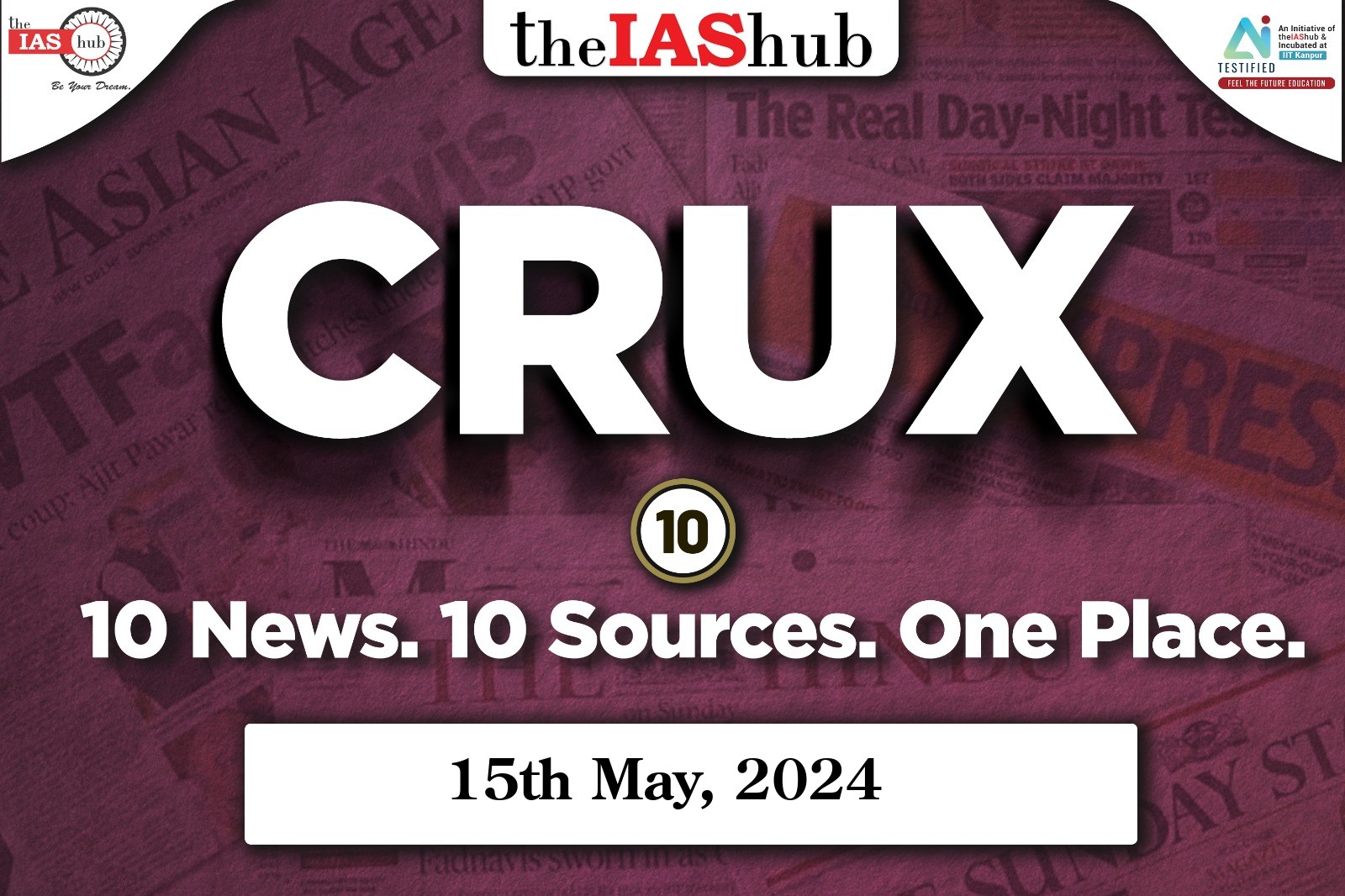 15th MAY CRUX10 theIAShub