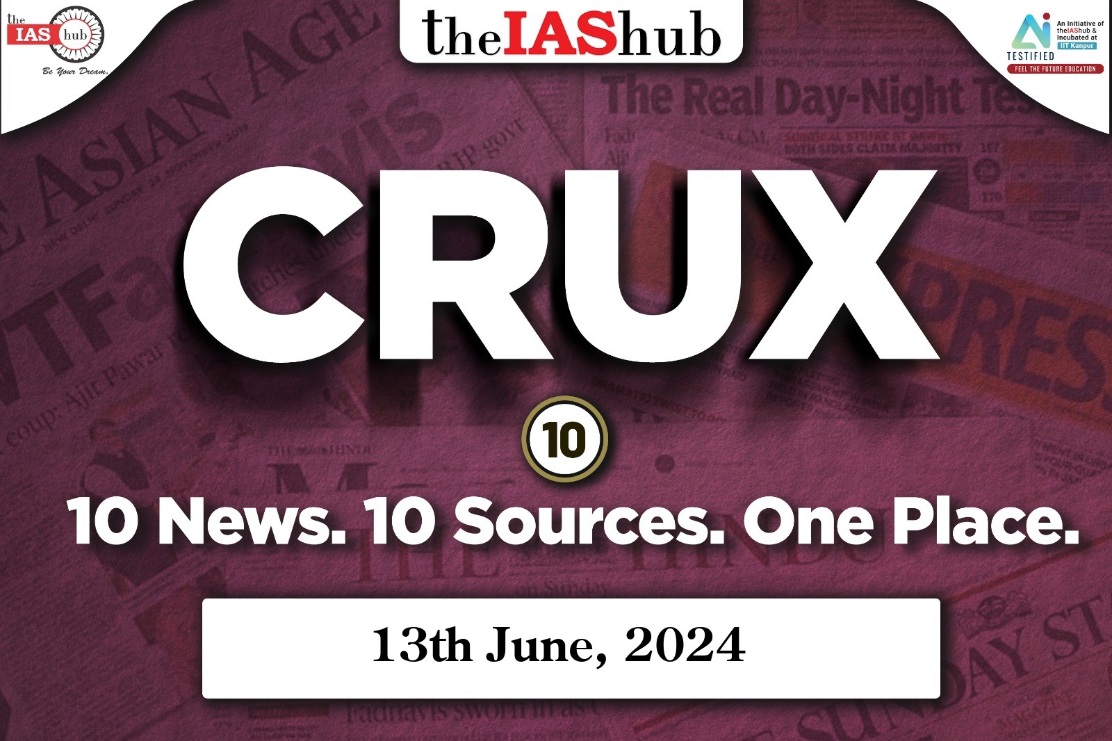 13th JUNE CRUX10 theIAShub	