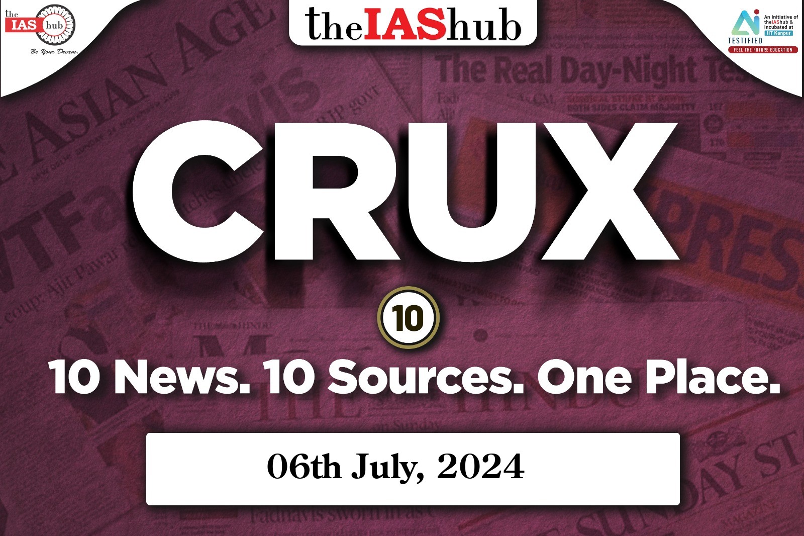 6th JULY CRUX10 theIAShub