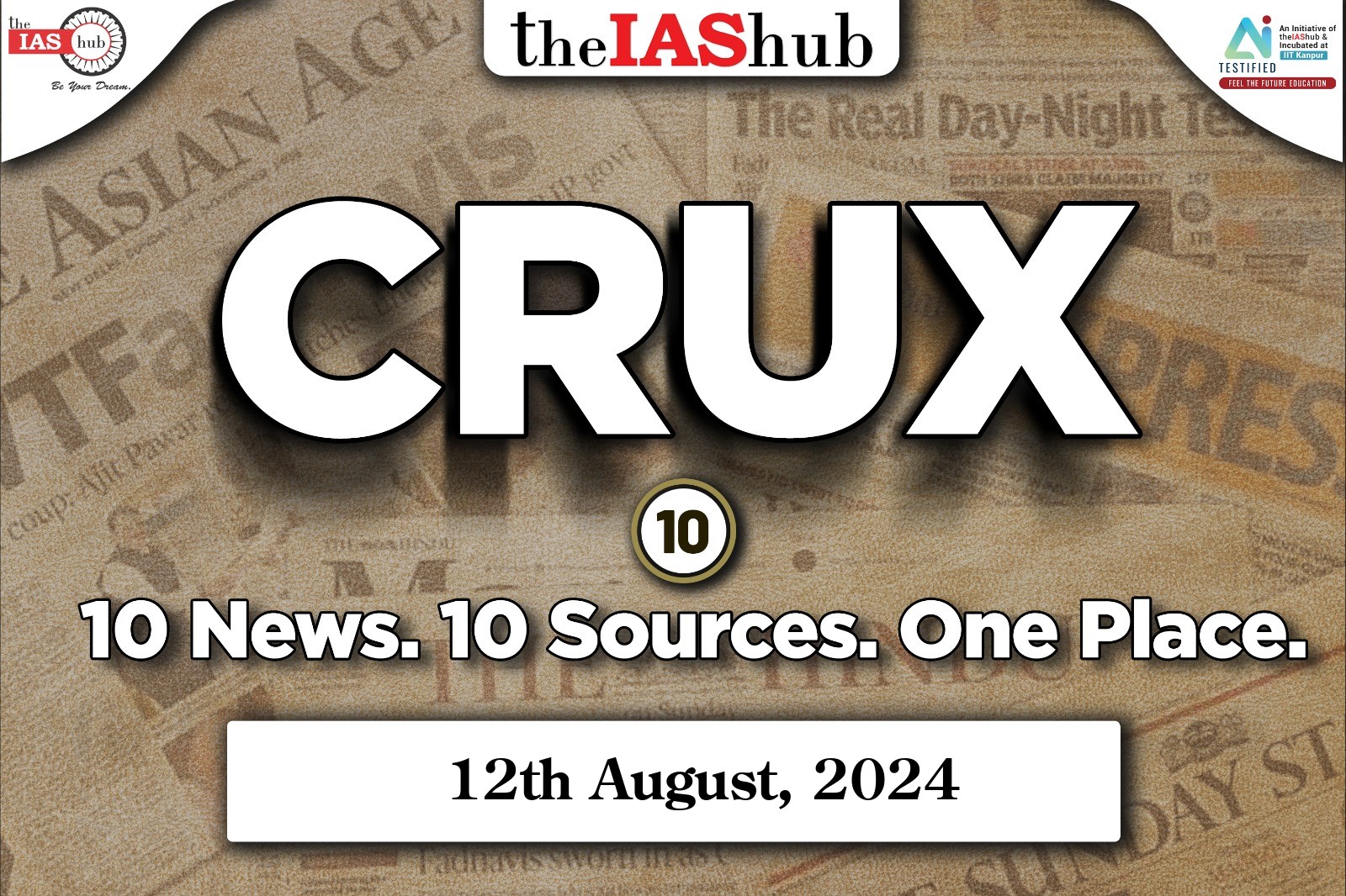 12th AUGUST CRUX10 theIAShub